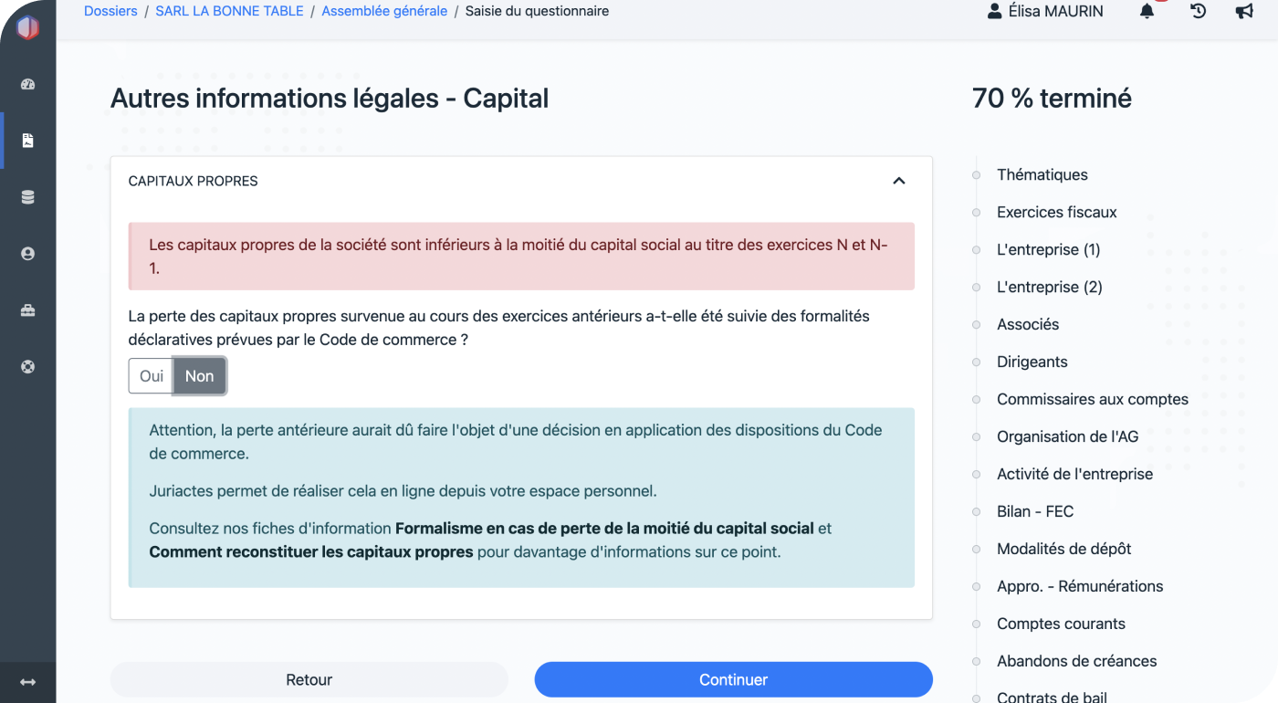 Sécuriser votre travail haut